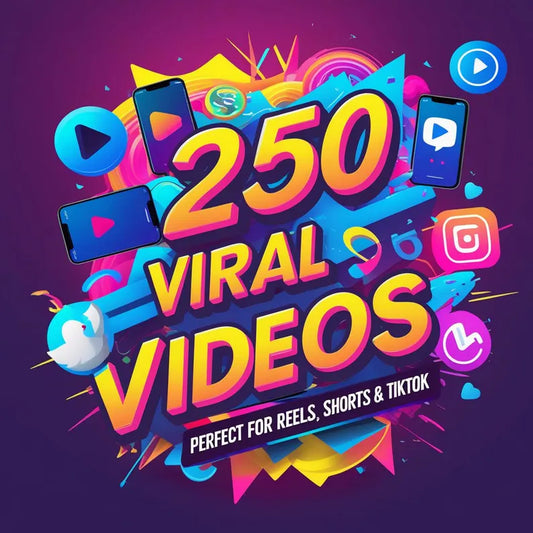250 Viral Hook Videos | Engaging Short Form Content for Reels, Shorts & TikTok