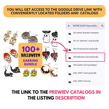 1700+ Earring SVG Laser Cut File Bundle, Boho, Geometric, Animal, Halloween, Floral Designs, Lifetime Access, Comercial License DIGITAL